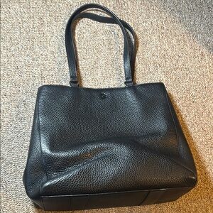 Dagne Dover Black Tote Bag with Structured Design
